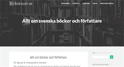 Desktop Screenshot of boksson.se